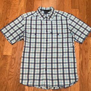 Kavu button down shirt plaid shirt